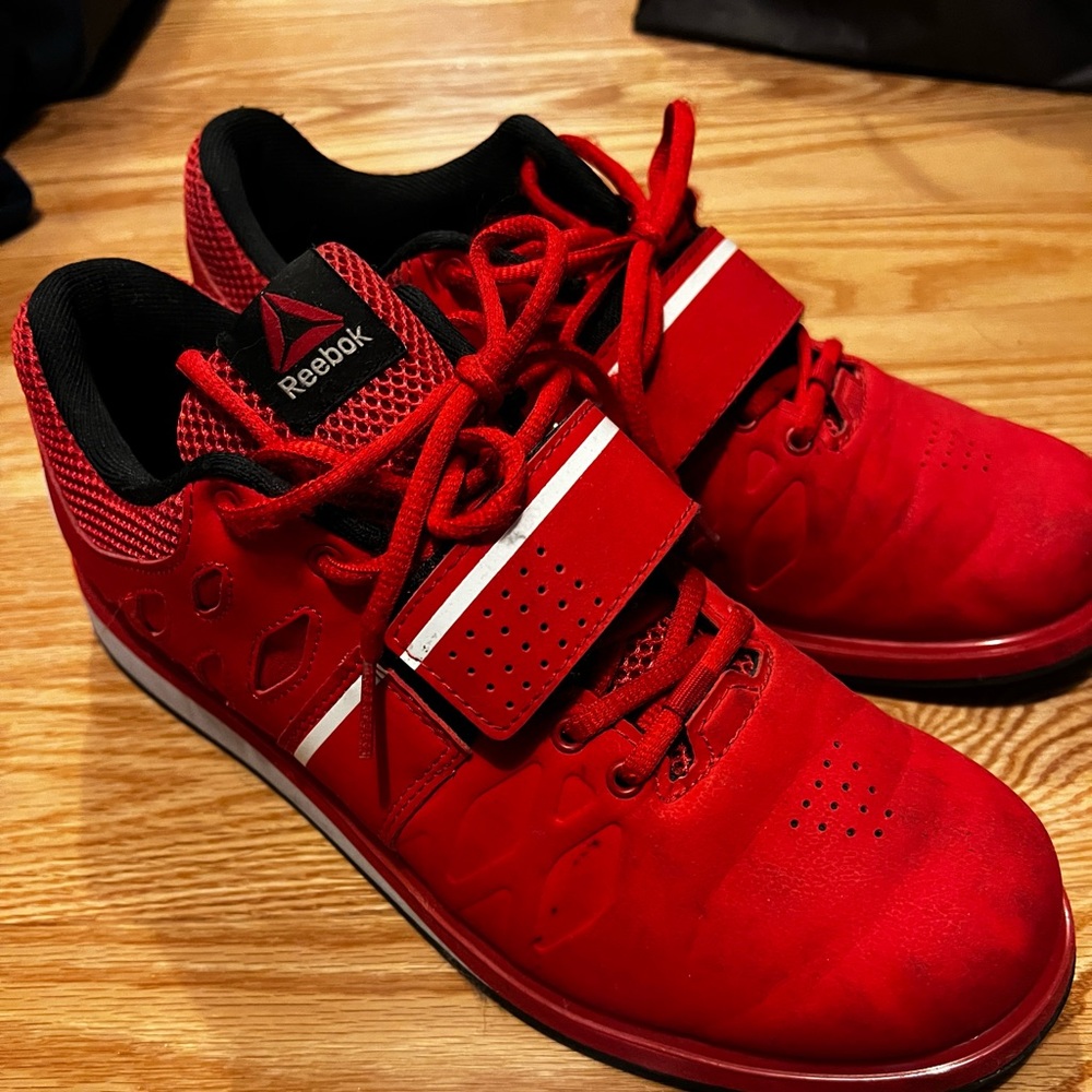 Reebok Men's Lifter Pr Cross-Trainer Shoe - Red/black/white